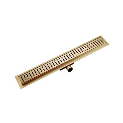 Душевой трап линейного типа Gappo G87007-33 (70 см, золотой)